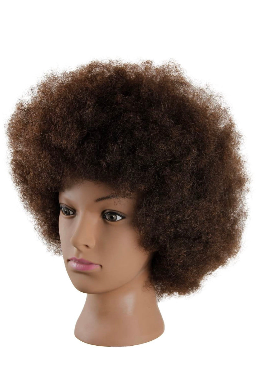 Afro kinky mannequin head